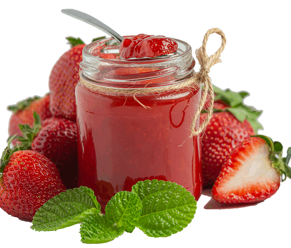 Fruchtaufstrich Felsenbirne mit stücke